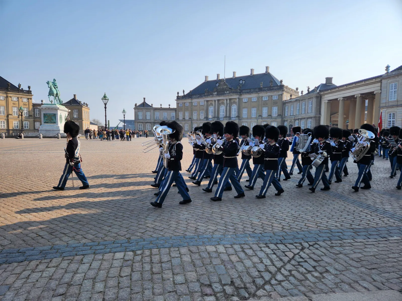 The Changing of the Guard at Amalienborg Palace