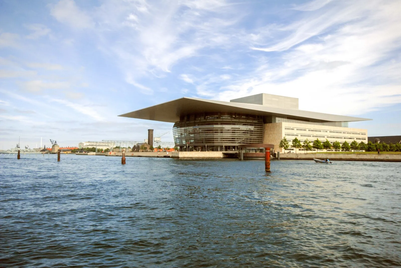 The Opera House across the harbour