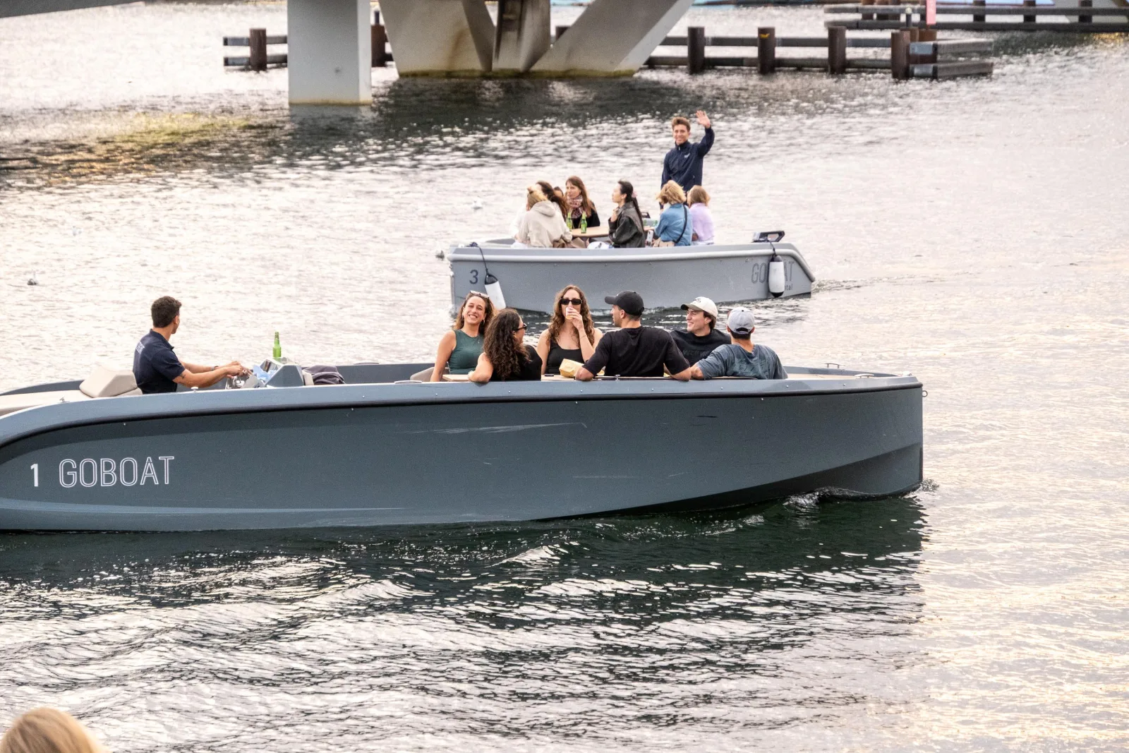 Copenhagen: Electric Canal Tour with live guide & hygge